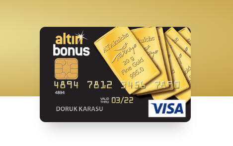Altın Bonus Kredi Kartı